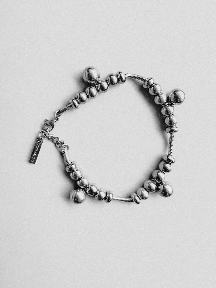 Moon phase Anklet | silver