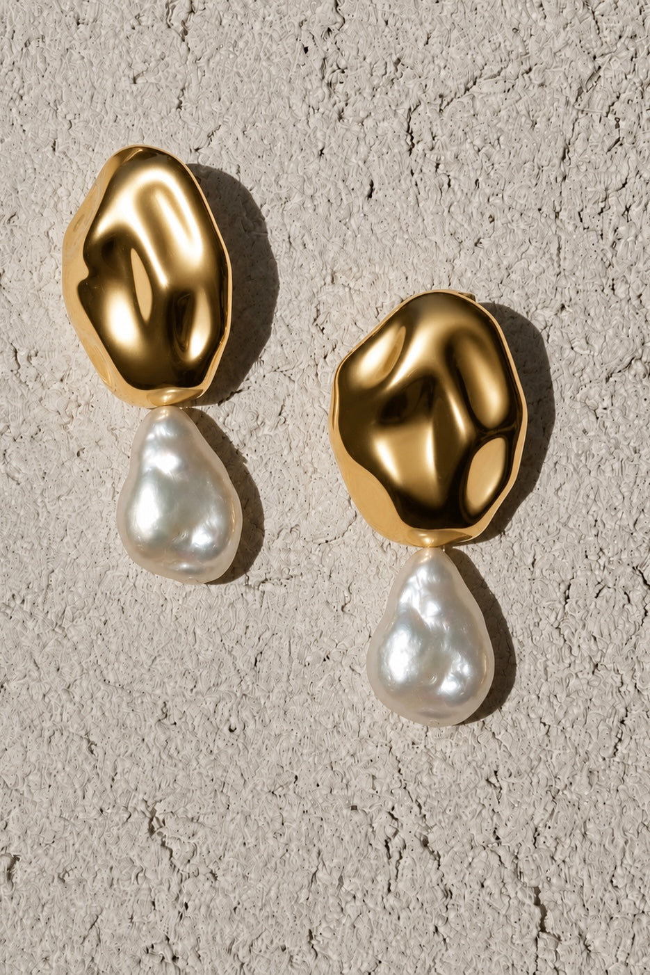 Moon Snail Earrings