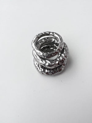 
                
                    Load image into Gallery viewer, Silver Satya Ring
                
            
